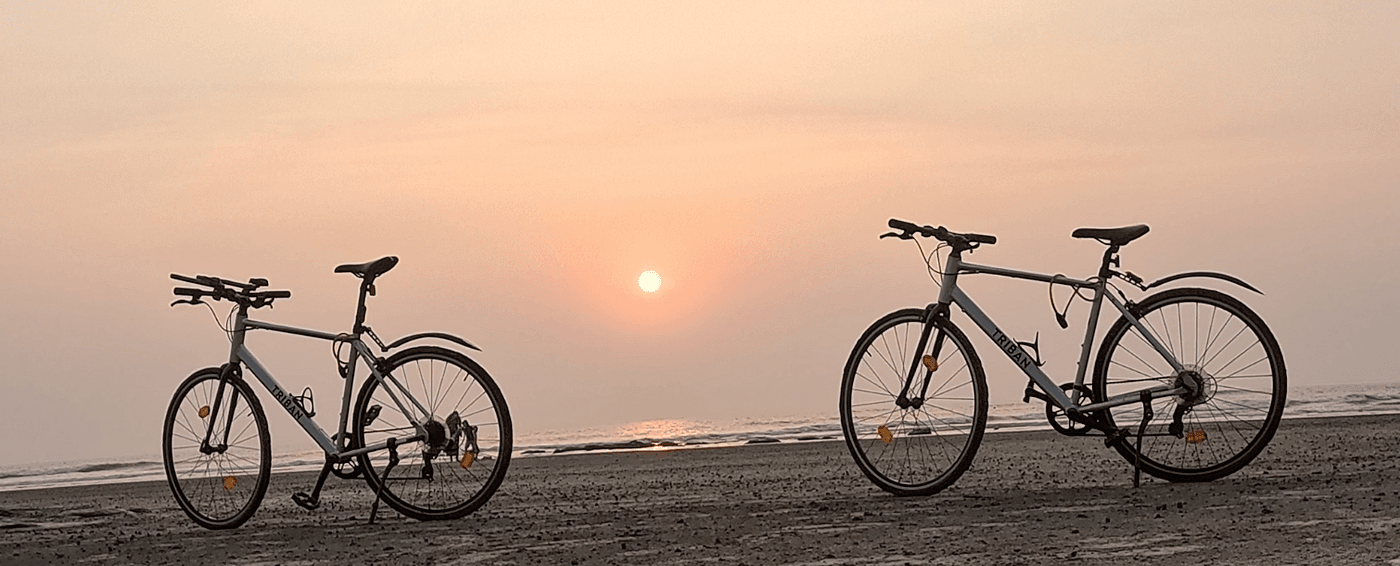 Bikes at Varsoli beach.